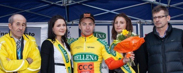 Grzegorz Stępniak (CCC Polsat Polkowice) zostaje pierwszym liderem Hellena Tour