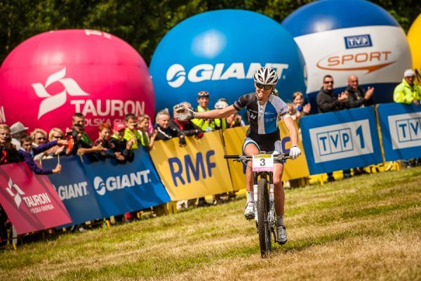 Maja Włoszczowska (Giant Pro XC Team) finiszuje na 7. miejscu