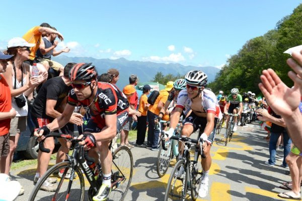 Michał Kwiatkowski (Omega Pharma-Quick Step), już z powrotem w koszulce Mistrza Polski, znów zapreze