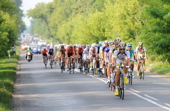 Ciężar pogoni wzięli na siebie kolarze HTC-Columbia