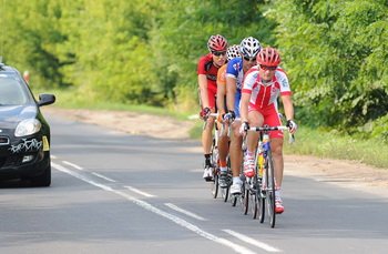 Błażej Janiaczyk (Polska BGŻ) był najaktywniejszym kolarzem pierwszego etapu