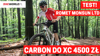 Zdjęcie do artykułu: Video: Romet Monsun LTD - carbonowe XC za 4,5k