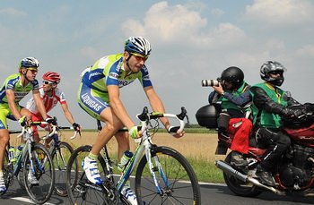 Kolarze Liquigas wzięli na siebie ciężar pogoni