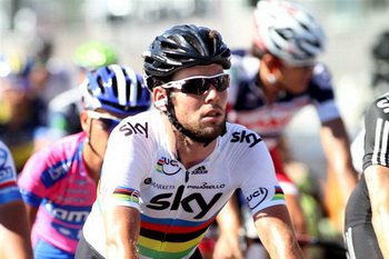 Mark Cavendish (Sky) ze wszystkich sił pomaga na poszczególnych etapach swojemu liderowi, Bradleyowi Wigginsowi. Aktualny mistrz świata celuje w tym roku w złoto na igrzyskach olimpijskich, a Tour de France traktuje jako formę przygotowania się do wyścigu w Londynie.