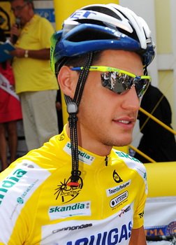 Jacopo Guarnieri (Liguais - Doimo), pierwszy lider wyścigu