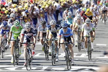 Peter Sagan (Liquigas-Cannondale) ukończył dzisiejsze zmagania na 9. pozycji. Słowak nie wydaje się już być zagrożony w klasyfikacji punktowej. Nad drugim André Greipelem (Lotto Belisol Team) ma 102 punkty przewagi.