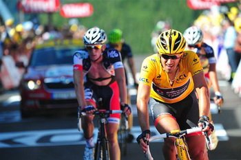 Fabian Cancellara (RadioShack-Nissan Trek) musiał pożegnać się z żółtą koszulką, co już przewidział przed rozpoczęciem etapu.