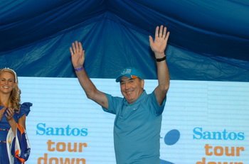 Legenda kolarstwa Eddy Merckx był gościem Tour Down Under