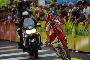Marek Rutkiewicz (Polska BGŻ) jechał tego dnia bardzo aktywnie