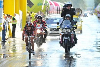 Angel Madrazo (Caisse d'Epargne) uciekał najdłużej