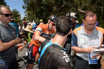 Tour Down Under,Team Sky,BMC Racing Team,Richie Porte,Rohan Dennis