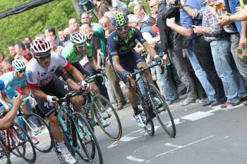 Fleche Wallonne ,Michał Kwiatkowski,Alejandro Valverde,Omega Pharma-Quick Step,Movistar