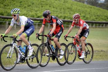 Tour Down Under,Cameron Meyer,BMC Racing Team,Thomas De Gendt,Orica GreenEdge,Campbell Flakemore,Lotto Soudal