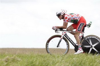 Zadowolony z przebiegu tegorocznego wyścigu jest Thomas Voeckler (Europcar). Pomimo braku wysokiego miejsca w generalce Francuz jest zadowolony z dwóch wygranych etapowych i wywalczenia koszulki najlepszego górala wyścigu.