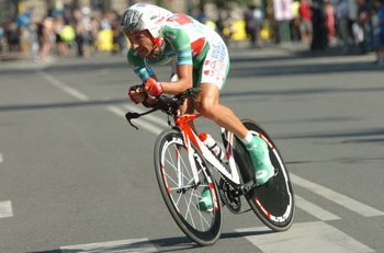 Zwycięzca klasyfikacji górskiej - Stefano Garzelli (Acqua e Sapone)