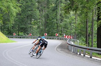 Kręte i szybkie zjazdy były nieodzowną częścią wspinaczek