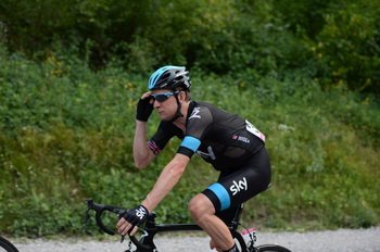 Bradley Wiggins (Team Sky) stracił szanse na zwycięstwo w 70. Tour de Pologne