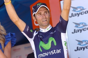 Pierwsze podium Alejandro Valverde (Movistar)