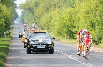 Ucieczka czwórki kolarzy zdominowała dzisiejszy dzień na TdP