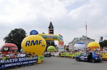 Po godzinie 15. kolarze wystartowali z Sochaczewa