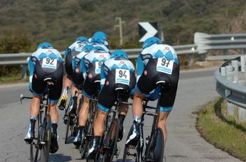 Kolarze Garmin-Barracuda początkowo objęli prowadzenie, ale ostatecznie uplasowali się na 3. miejscu