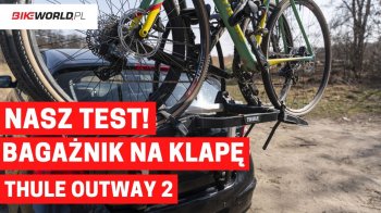 Zdjęcie do artykułu: Video: Bagażnik rowerowy na klapę Thule Outway 2