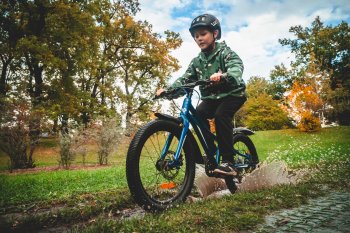 Zdjęcie do artykułu: Video Test: Błotniki do roweru dziecięcego SKS-Germany Rowdy 2.0 (koła 20 i 24")